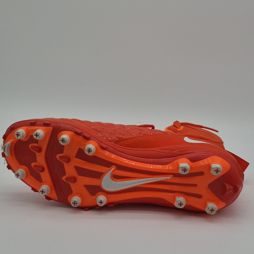 Nike Force Savage Varsity 2 (Size 14) AQ8155-800 Orange/White Football Cleats - Picture 7 of 8
